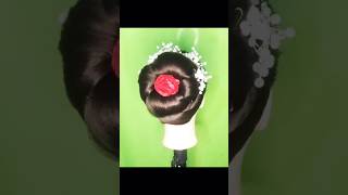 Without Bun juda hairstyles for Bridal  shorts bunhairstyle viralvideo ytviral [upl. by Westley]