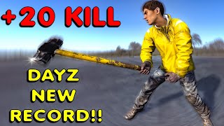 Theyll nerf the sledgehammer because of me  DayZ NEW RECORD [upl. by Massarelli840]