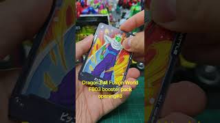 Dragon Ball Fusion World FB03 booster pack opening8 dragonball dragonballz shorts dbfusion [upl. by Franck]