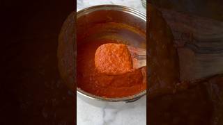 The easiest fresh tomato sauce 🍝 ITALIAN RECIPES shorts tomato [upl. by Dlaregztif505]