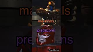 maximals vs predacons around 4 transformersbw vs edit [upl. by Hairam14]