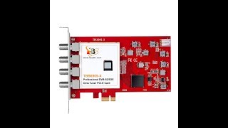 TBS6909X DVBSS2S2X Octa Tuner PCIe Card [upl. by Rodgiva]