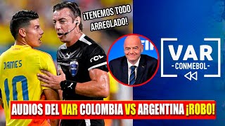 ¡POLÉMICA AUDIOS del VAR confirman ROBO A COLOMBIA Final copa América 2024 [upl. by Dail]