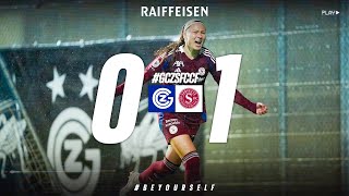 GC Frauen 0  1 Servette FCCF  Résumé de la victoire [upl. by Standford]