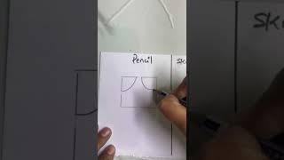 which colour is best pencil colour 🆚 sketch colour prishuvlog21 art pencilsketch skatch [upl. by Woodie]