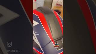 Alpinestars Supertech R10 Team Racing Colors Helmet Matte carbon Blue Red alpinestars helmet [upl. by Anirdnaxela]