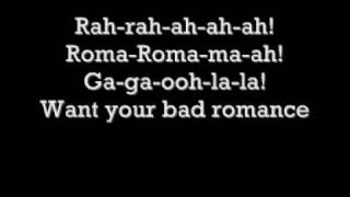 Bad Romance Lyrics Lady gaga [upl. by Sekyere]