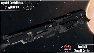 ICS  Gamakichi Class Assault Carrier  Space Engineers Ship Review [upl. by Tilagram]