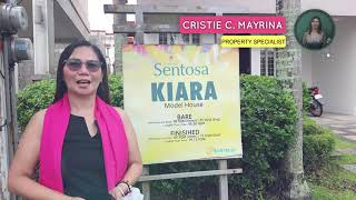 SUNTRUST SENTOSA KIARA MODEL Dressedup Unit by PS Cristie Mayrina  Affordable Homes PH [upl. by Nortal]