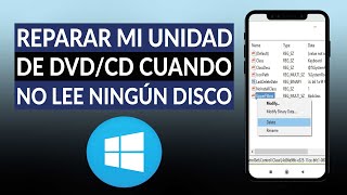 ¿Cómo reparar mi UNIDAD DE DVDCD cuando no lee ningún disco [upl. by Vally]