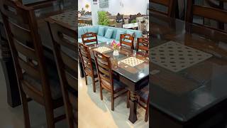 Modernly Designed Segun Wood Heavy Frame Dining Set All Assam Delivery ☎️9435386963 offer viral [upl. by Bendix]