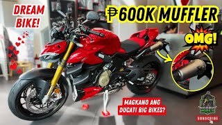 MUFFLER pa lang ₱600k na  UPDATED Pricelist of Ducati Big Bikes  Honda ADV 160 [upl. by Zaller]