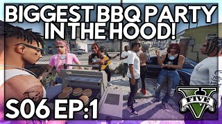 Episode 1 Biggest BBQ Party In The Hood  GTA RP  Grizzley World Whitelist [upl. by Walke241]