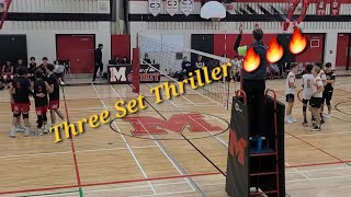 St Aloysius Gonzaga vs St Marcellinus  ROPSSAA Senior Boys Volleyball  October 29th 2024 [upl. by Tamra46]