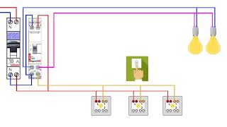 Schéma électrique du Télérupteur Bipolaire Legrand [upl. by Africah]