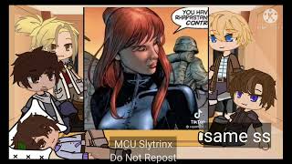 Avengers react to Natasha Romanoff BlackHill ship Natasha Romanoff x Maria Hill [upl. by Newol]