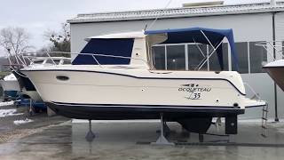 2007 Ocqueteau 735  Nanni 200HP 150H  Plovila Mlakar [upl. by Atnuahc]