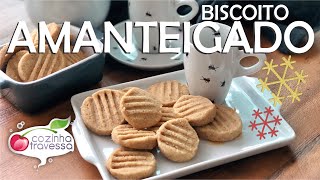 Receita de biscoito amanteigado fácil para o natal [upl. by Abigale]