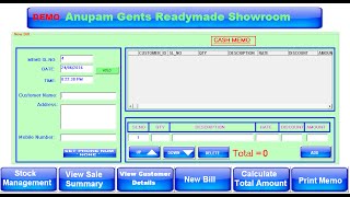 How to Create Billing System Project in Visual BasicNet [upl. by Noemys104]