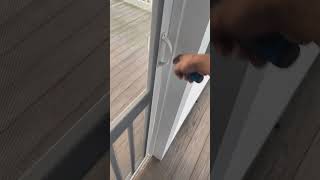 Screen door install for Screeneze in the OBX Sealevel [upl. by Stew232]