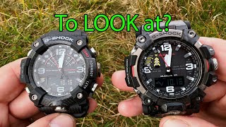 GWG 2000 vs GG B100 G Shock Mudmaster an external comparison and basic overview of both watches [upl. by Eiramik242]