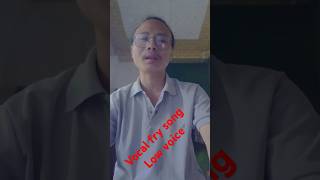 Vocal fry song low voice subscribe [upl. by Leinto29]