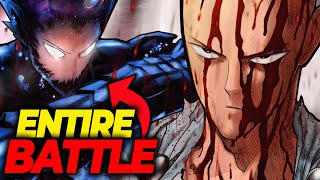 OnePunch Man COSMIC GAROU vs SAITAMA FULL FIGHT Explained [upl. by Teplitz693]