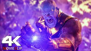 Avengers Vs Thanos Titan Battle Scene In Hindi PART2  Avengers Infinity War Movie CLIP HD [upl. by Odragde]