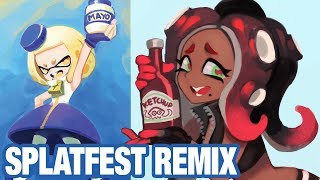 Splatoon 2 Remix ► Dj CUTMAN ▸ Color Pulse Off The Hook Splatfest Theme Song ▸ GameChops [upl. by Crofoot]