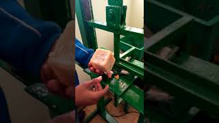 Estampeuse de Savon  Soap Stamping Machine made in Cameroon [upl. by Sorazal]