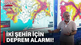 Yerbilimci Naci Görür 2 Şehir İçin Deprem Uyarısını TGRT Haber Ekranlarında Açıkladı [upl. by Alletsyrc]