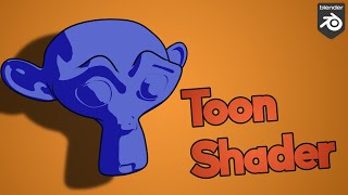 How to Create a Toon shader  Celshader in Blender [upl. by Omixam]