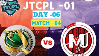 JTCPL DAY 6 B11 VS MJYCC FOURTH MATCH [upl. by Olympie669]