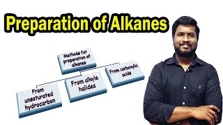 3Preparation of Alkanes  Hydrocarbons  NCERT  Chemistry Class 11  in Tamil [upl. by Ytisahc]