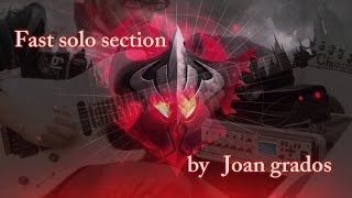 Pentakill Deathfire grasp guitar solo lesson league of legends [upl. by Aldo343]