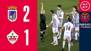 RESUMEN  CD Badajoz 21 UD San Sebastián de los Reyes  PrimeraRFEF  Jornada 20  Grupo 1 [upl. by Artenek695]