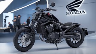 Unleashing the 2025 Honda Rebel 500 A Rider’s Dream [upl. by Ynohtnacram]