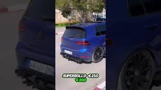 💸Quanto costa una GOLF R 75 in ITALIA automobile [upl. by Elinet]