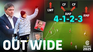 eFootball 2025  4123 Out Wide  Formation amp Custom Tactics  PC Gameplay [upl. by Matthias]