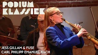 Jess Gillam amp FUSE  Carl Philipp Emanuel Bach  Fluitconcert in A majeur  Podium Klassiek [upl. by Odama]