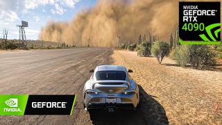 Forza Horizon 5  RTX 4090 24GB  4K Maximum Settings RTX ON  DLSS ON [upl. by Richart790]