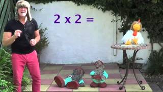 2 x table  Lesson 2  The Two Times Table  multiplication song simply for children  Times Tables [upl. by Kele]