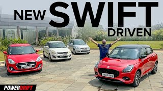 New Maruti Swift Review  Still a REAL Maruti Suzuki Swift  First Drive  PowerDrift [upl. by Jamin]