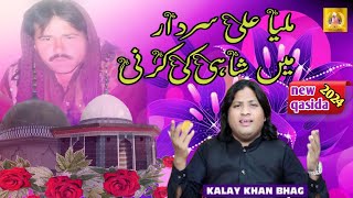 Milya Ali sardar main shahi ki Karni  new qasida 2024 [upl. by Dickinson]