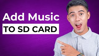 How To Add Music On SD Card2024 [upl. by Eardnaed]