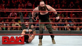 Braun Strowman vs Elias Raw Feb 26 2018 [upl. by Nrubliw]