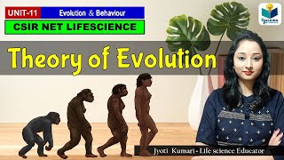 Theory of Evolution by Lamarck amp Darwin  Evolution [upl. by Alfons]