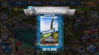 SONORASAURUS UNLOCKED Jurassic World The Game [upl. by Hnamik]