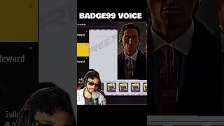 Coment which one is the best voice badge99 badge99prank freefire freefirestatus tigerislivegm [upl. by Amla]