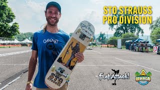 Sto Strauss Flat Attack 2024 US Freestyle Skateboarding [upl. by Abe]